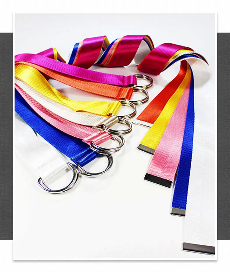 2018 Summer Canvas Belt Male Women Nylon Canvas Strap Wide Simple solid color Buckle Metal Cloth Tape Casual Jeans Strap 1 (1)