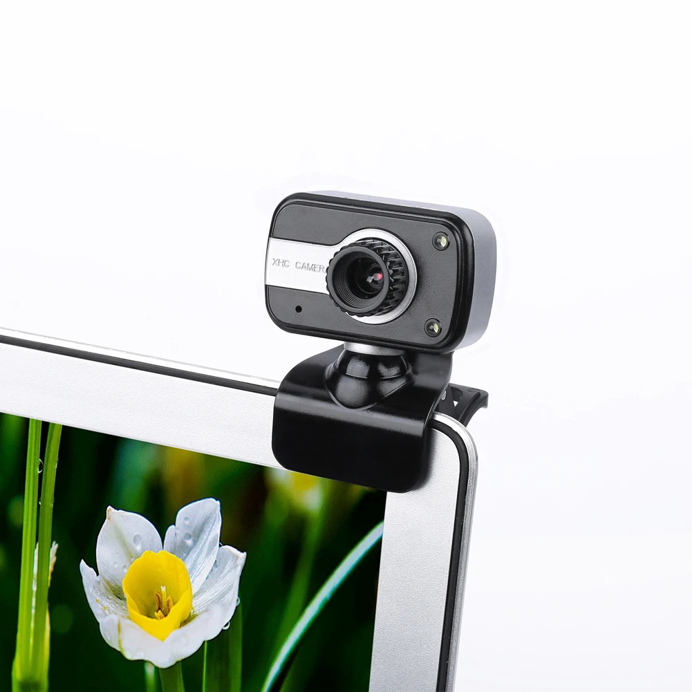 USB 2.0 веб-камера 12 м Пиксели HD клип на веб-Камера 360 градусов Встроенный микрофон удобство для компьютера ноутбук Планшетные ПК