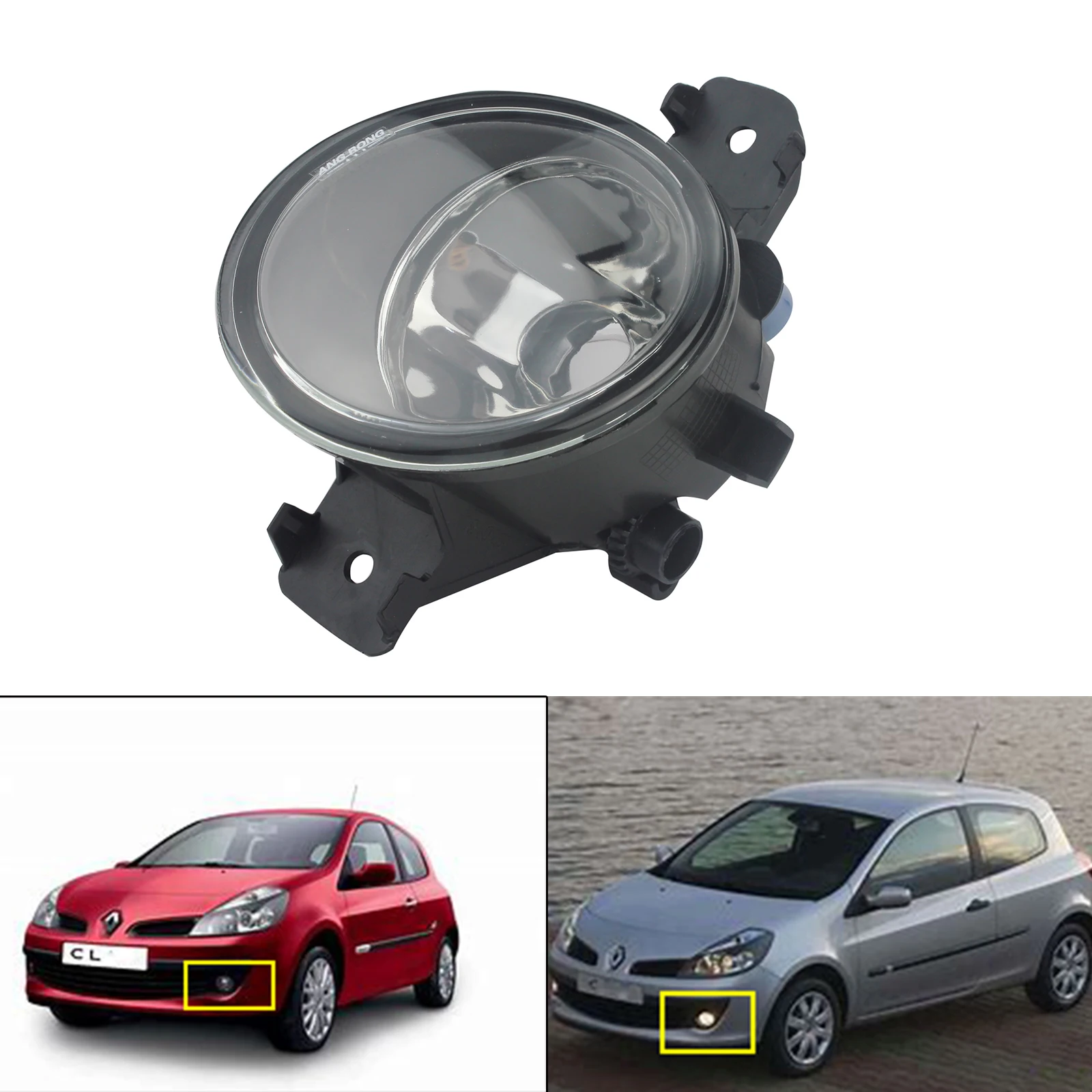 ANGRONG 1x для Renault Clio Espace Koelos Modus Master Laguna передняя противотуманная фара левая N/S без