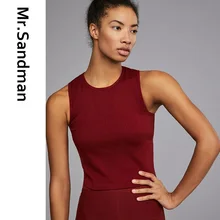 Бесшовный Женский Топ для тренировок, йоги, красный топ, майка для спортзала, дышащие рубашки для йоги, Активный спортивный жилет