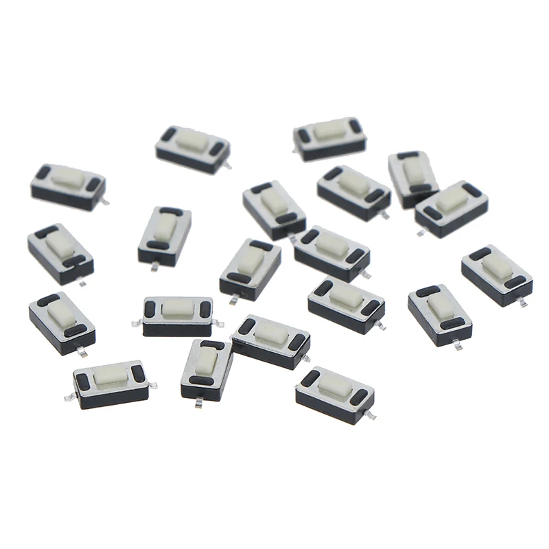 20 шт./лот SMT 3x6x2 5 мм SMD тактильный тактовый Кнопочный микропереключатель 3*6 * для