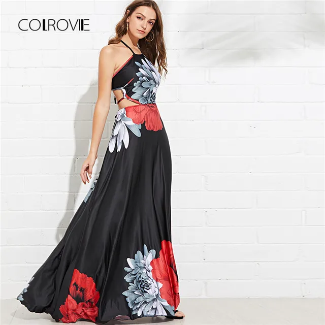 Halter Maxi Dresses 2018