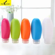 Travel Cosmetics Points Bottling Mini 100ml Plastic Shampoo Storage Bottle Jars Liquid Container Cosmetics Refillable Bottles