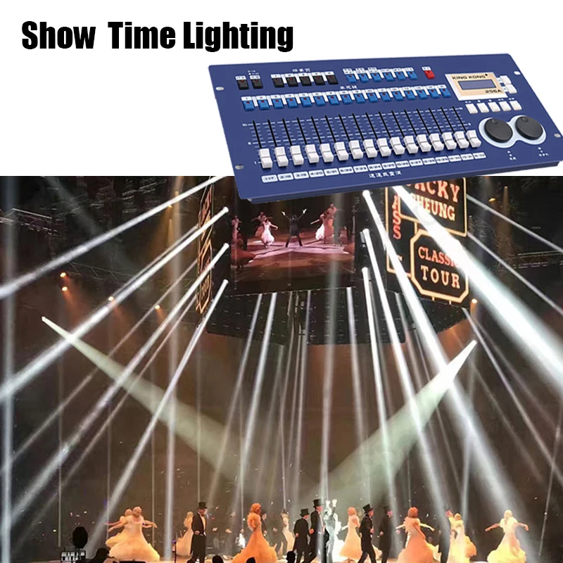 Профессиональный контроллер DMX 512 консоль управления 256A dmx с flycase имеет встроенную