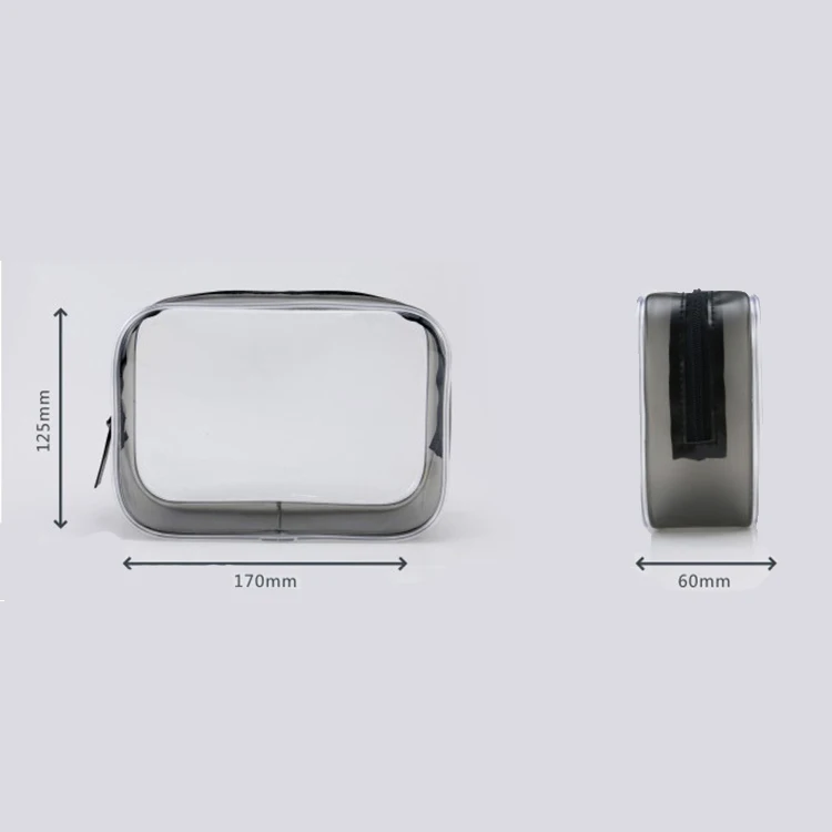 Youda شفافة المواد البلاستيكية للماء السفر حقيبة مستحضرات التجميل غسل سستة التجميل حقيبة التخزين حقيبة مستحضرات تجميل مستحضرات التجميل حالات