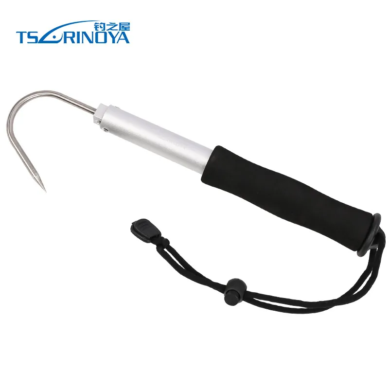 TSURINOYA Telescopic Fish Gaff Controller Strong Stainless Fishing
