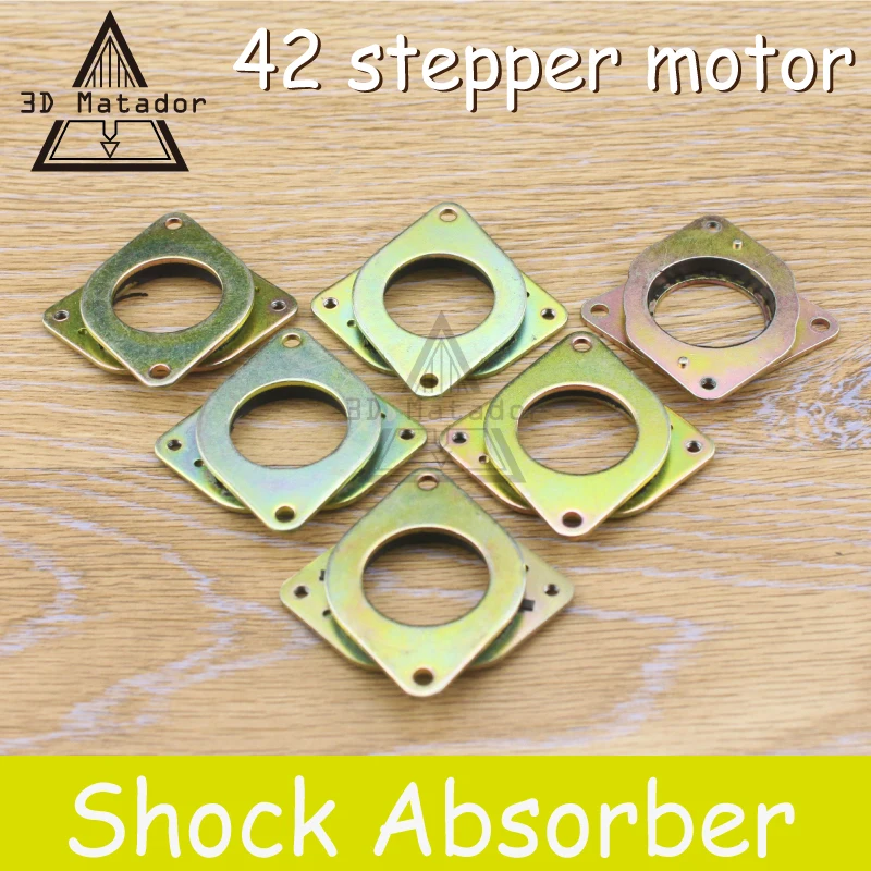Горячая Распродажа! 5 шт./лот Nema 17 Nema17 шаговый двигатель Вибрационный Демпфер