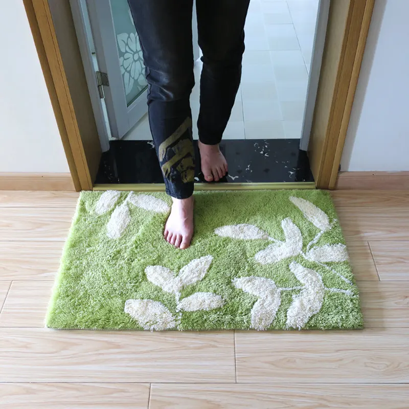 

50*80cm Floor Mat For Bathroom Non-slip Water Absorption Bath Carpet Thickened Doormat Foot Pad Kitchen Rug 45*65cm Toilet Tapis