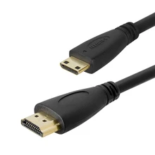 Мини HDMI кабель видео кабели с позолоченным штекером 1080P 3D кабель для камеры PC DV монитор проектор