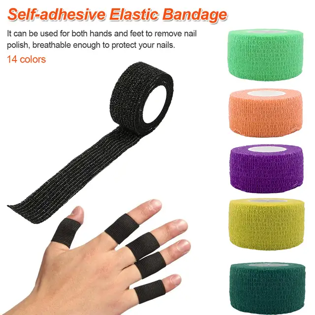 Enveloppement De Bandage Elastique Auto Adhesif Pour Le Sport Des