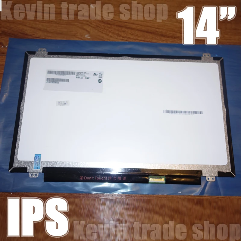 

New Laptop LCD Screen AU Optronics B140HAN01.1 B140HAN01 B140HAN01.2 B140HAN01.3 Full-HD LCD Screen IPS FHD 1920*1080 eDP 30pin