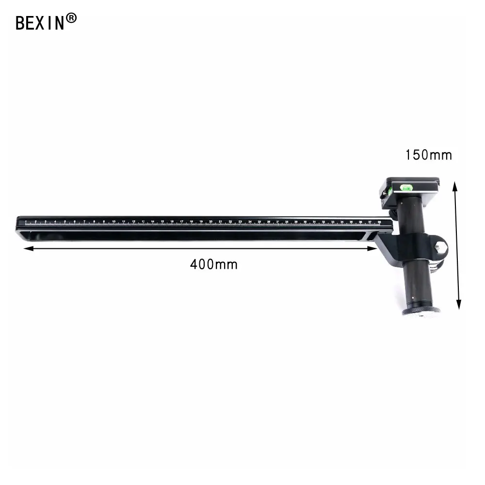 

450mm Stable Birding Telephoto Lens Bracket with Clamp Plate Length Interface Screw 1/4-3/8 inch