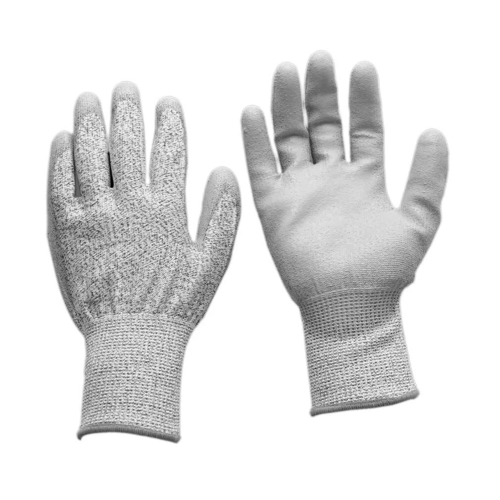 

1 Pair Anti-Abrasion Cut Resistant Safety Labor Protective Gloves Electric Welding Soldering Metal Industrial Tactical Gloves