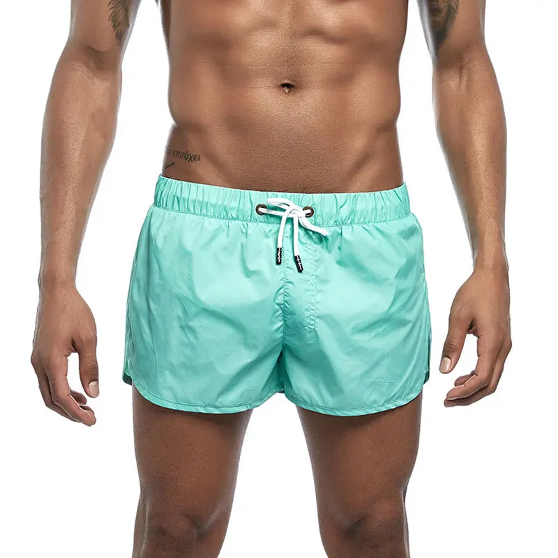 workout and swim shorts
