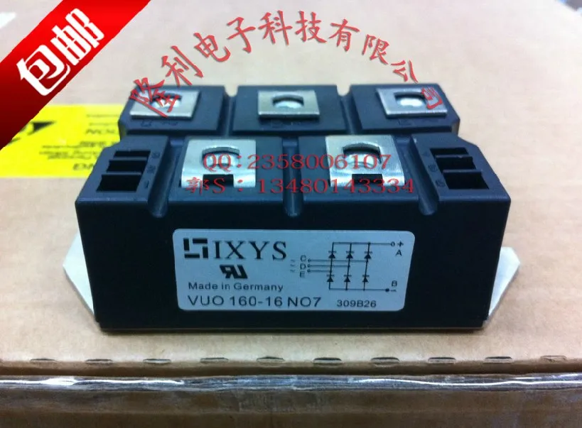 

A new three-phase bridge VUO16016NO7/VUO190-08NO7/VUO190-12NO7 original quality assurance