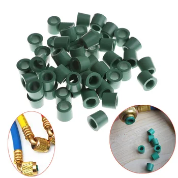 

50pcs/lot O-rings Air Conditioning 1/4'' Charging Hose 1/4'' Valve Gasket Manifold Repair Seal Kit Replacement Wholesale