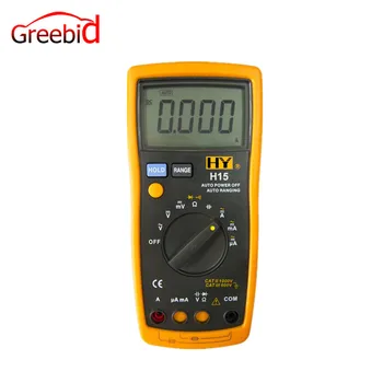 

H15 3999 Counts Digital Multimeter Tester with 1000v Voltage H15 Tester H15 Digital Multimeter Tester