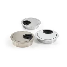 60mm Zinc Alloy Desk Table Grommet Cable Cord Hole Cover for Home Office UD88