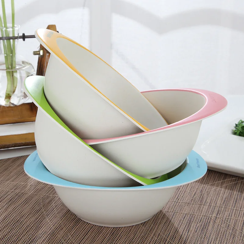 Bamboo fiber cartoon round bowl for child baby healthy environmental bowl kids dinnerware cartoon tableware Bamboo fiber cartoon round bowl for child baby healthy environmental bowl kids dinnerware cartoon tableware
