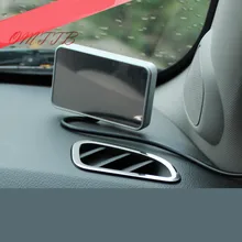 NEW 2pcs stainless steel Car air conditioning outlet decoration trim car sticker For Chevrolet Cruze Car Styling