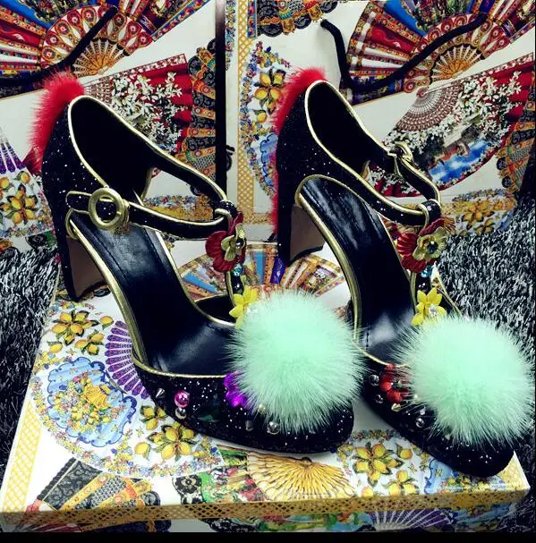studded high heels designer