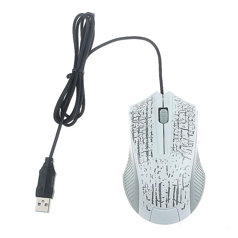 Really Cheap Professional 1600DPI Colorful LED Optical Wired Gaming Mouse Mice For PC Laptop