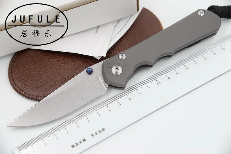 JUFULE OEM большой Sebenza 25 CPM S35vn TC4 титановая ручка Складной Тактический Карманный