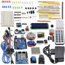 Ultimate starter kit в том числе ультразвуковой Сенсор, UNO R3, LCD1602 Экран для Arduino Mega2560 UNO Nano с Пластик коробка