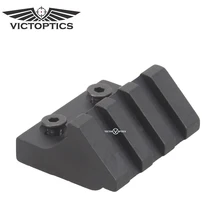 Victoptics цевье для винтовки Assessories 45 градусов смещение Пикатинни Крепление 3 слота 1,5 дюймов 1 1/" Длина