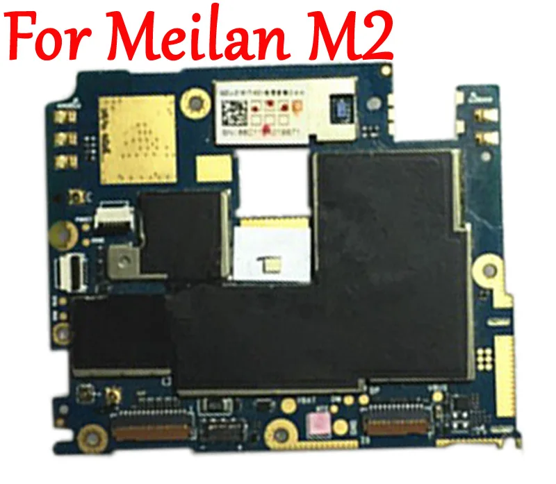 

Tested Full Work Original Unlock Motherboard For Meizu Meilan M2 16GB Logic Circuit Electronic Panel with Firmware