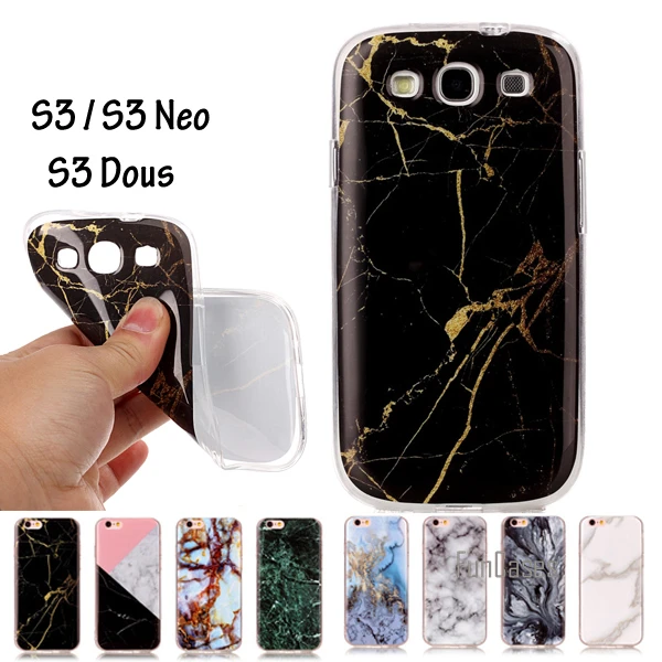 

GT-I9300 GT-I9300I GT-I9305 Cover Marble Effect Soft Silicon Case Cover For Samsung Galaxy S3 S3 Neo S3 Dous Case TPU Capa Funda