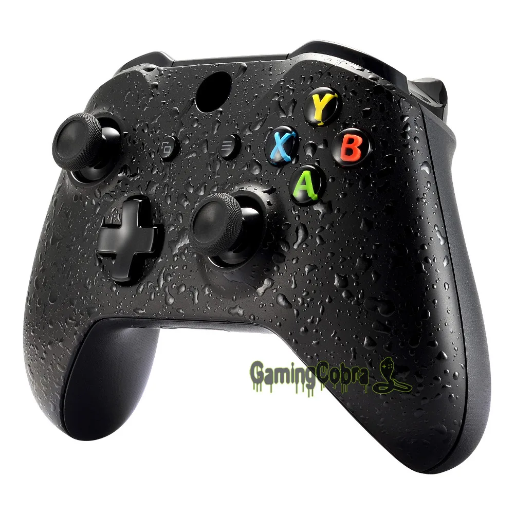 Текстурированный черный дизайн Лицевая панель корпуса для Xbox One S X игровой