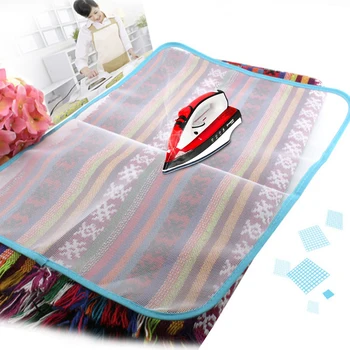 

High Temperature Ironing Cloth Ironing Pad Household Protective Insulation Against Pressing Pad Boards Mesh Cloth Random Colors