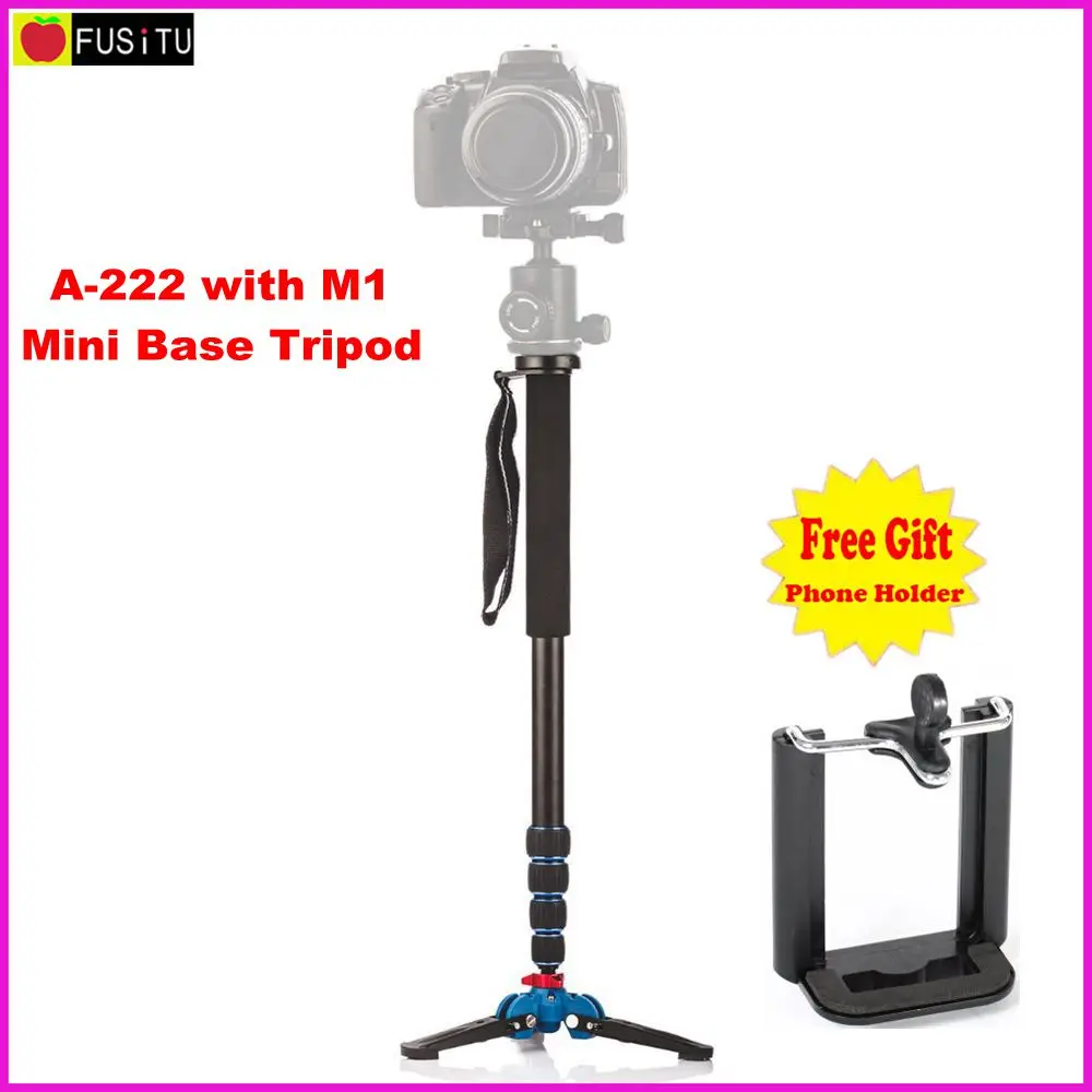 Prix pour Manbily a-222 + m-1 bâton de marche base trépied 1650mm alumninum caméra Unipod Manfrotto Flip Lock w/3 Jambes Base Trépied Pour DSLR DV Prix pour Manbily a-222 + m-1 bâton de marche base trépied 1650mm alumninum caméra Unipod Manfrotto Flip Lock w/3 Jambes Base Trépied Pour DSLR DV