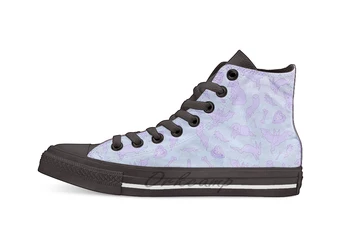 

Ghost Pets Design breathable Casual High Top lace-up Canvas shoes sneakers For Drop shipping