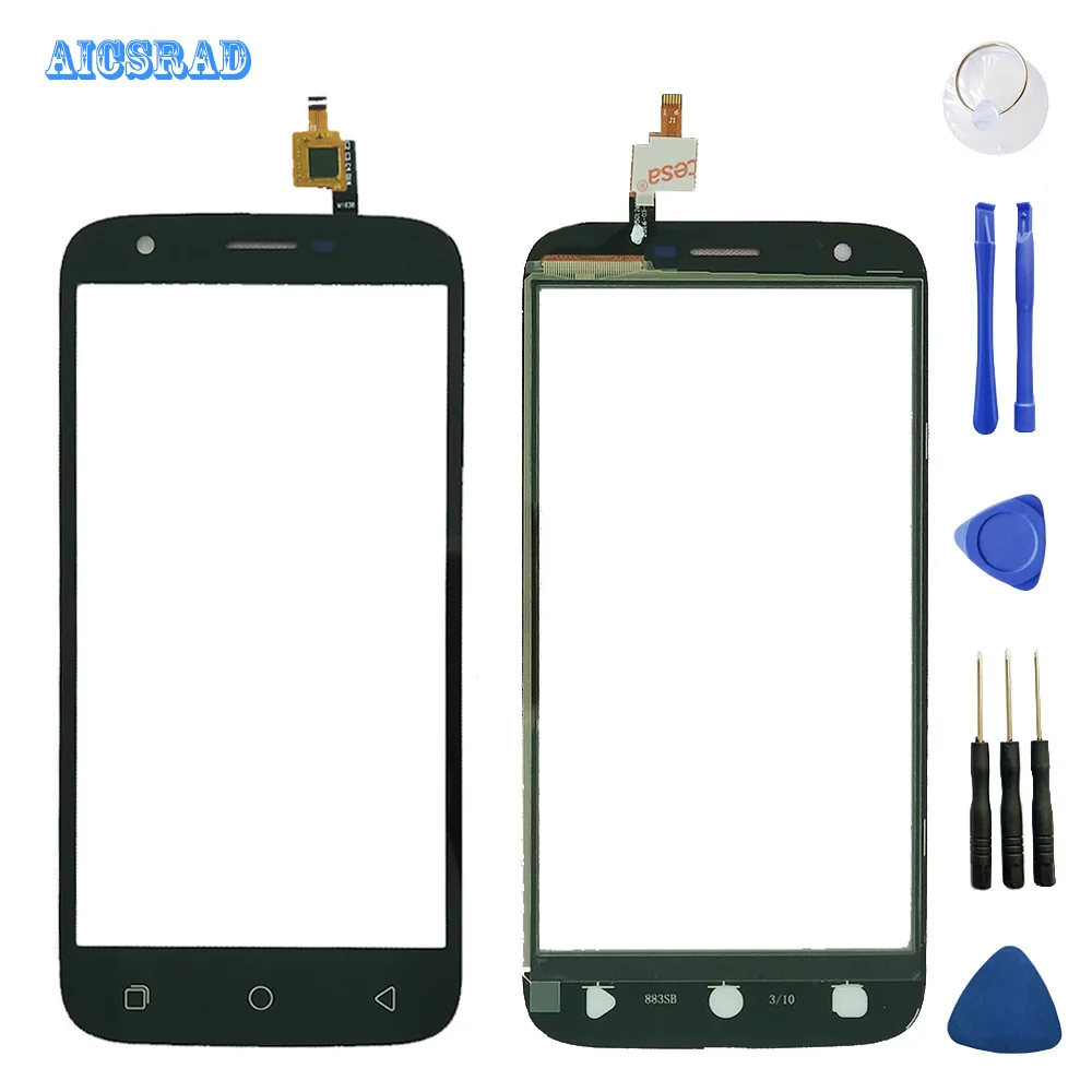

AICSRAD Touch Screen Panel Front Glass For Ulefone U007 / U007PRO Touchscreen Sensor Digitizer U 007 PRO Touchpad With tools