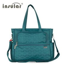 Insular Stroller Baby Nappy Bags Diaper Bag Mother Shoulder Bag Maternity Mummy Handbag Waterproof Large Mummy Bag multifunctional diaper bag nappy bags large capacity skinly maternity mother mummy bag baby messenger stroller klips handbag