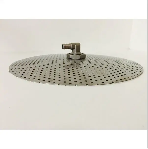 

Beer Brewing Hopbacks False Bottom 25cm/9.8'' inch Diameter Kettle Screens with 3/8" barb fitting and 1/2" lock nuts