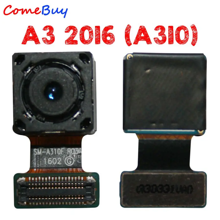 

For SAMSUNG A3 2016 Rear Camera A310 A310F Big Main Camera Module For SAMSUNG GALAXY A3 2016 Back Camera Flex Cable Replacement