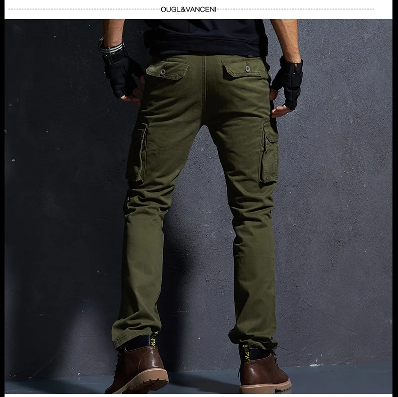 2018 Брендовые мужские тактические камуфляжные брюки мужские повседневные мульти-карманы штаны-карго мужские s Мода 100% хлопок карго военные
