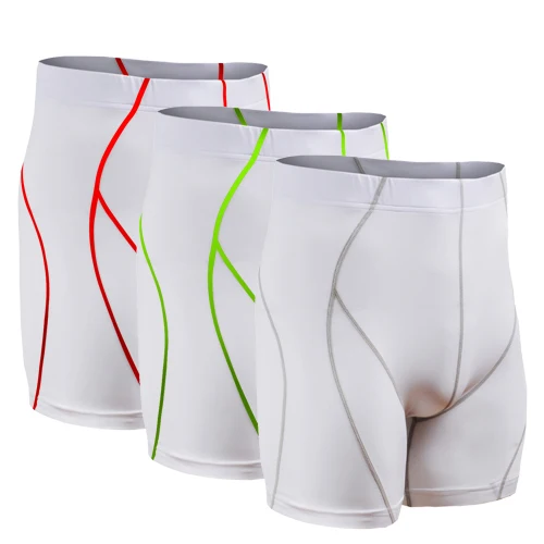Мужские эластичные шорты из полиэстера для плавания с сухой посадкой, облегающие мужские спортивные шорты для занятий велоспортом и серфингом, размер S-4XL