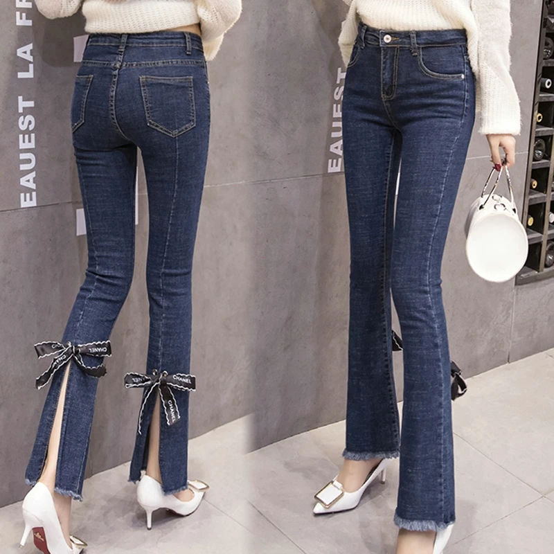 Hot Sales Skinny Jeans Woman 2018 High Waist Trousers