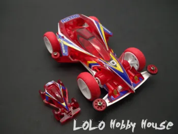 

DIY TAMIYA 4WD Car Model ASTRO BOOMERANG Clear red special 95274
