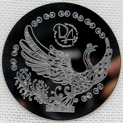 

Nail Art Stamping Plate Template Peacock Nail Art Stamp Template Image Plate hehe034