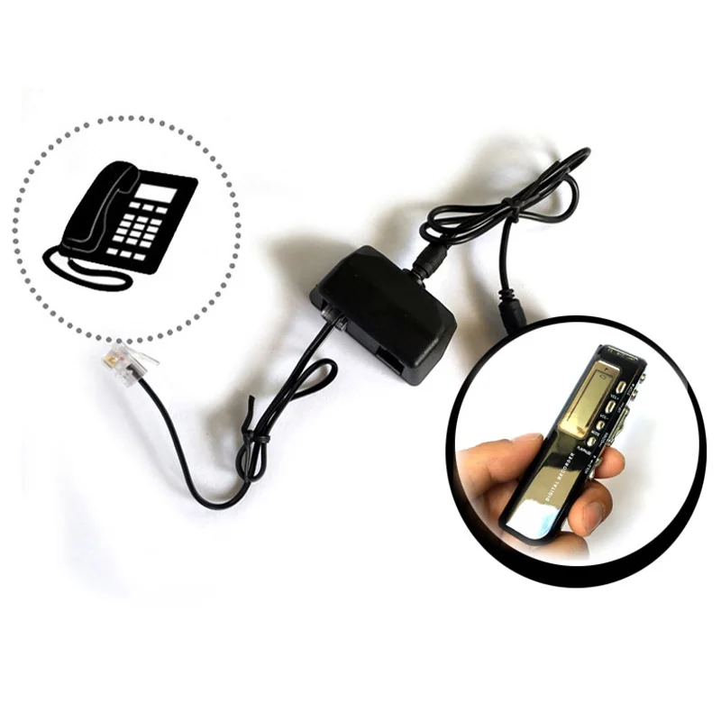 Цифровой диктофон с голосовой активацией и USB телефонная запись mp3 плеер