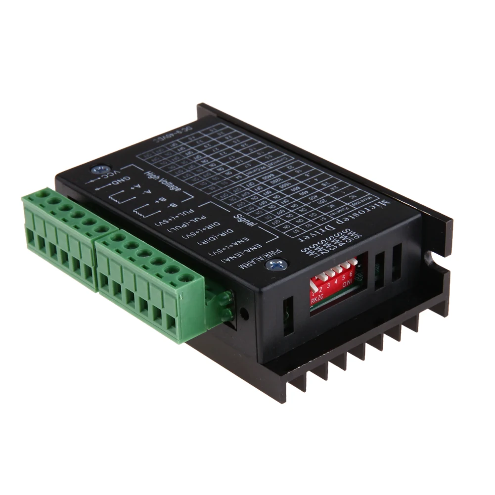 

1 PCS Upgrade TB6600 4A 9-42V Stepper Motor Driver CNC Controller Stepper Motor Driver Single Axes Hybrid Stepper Motor For cnc