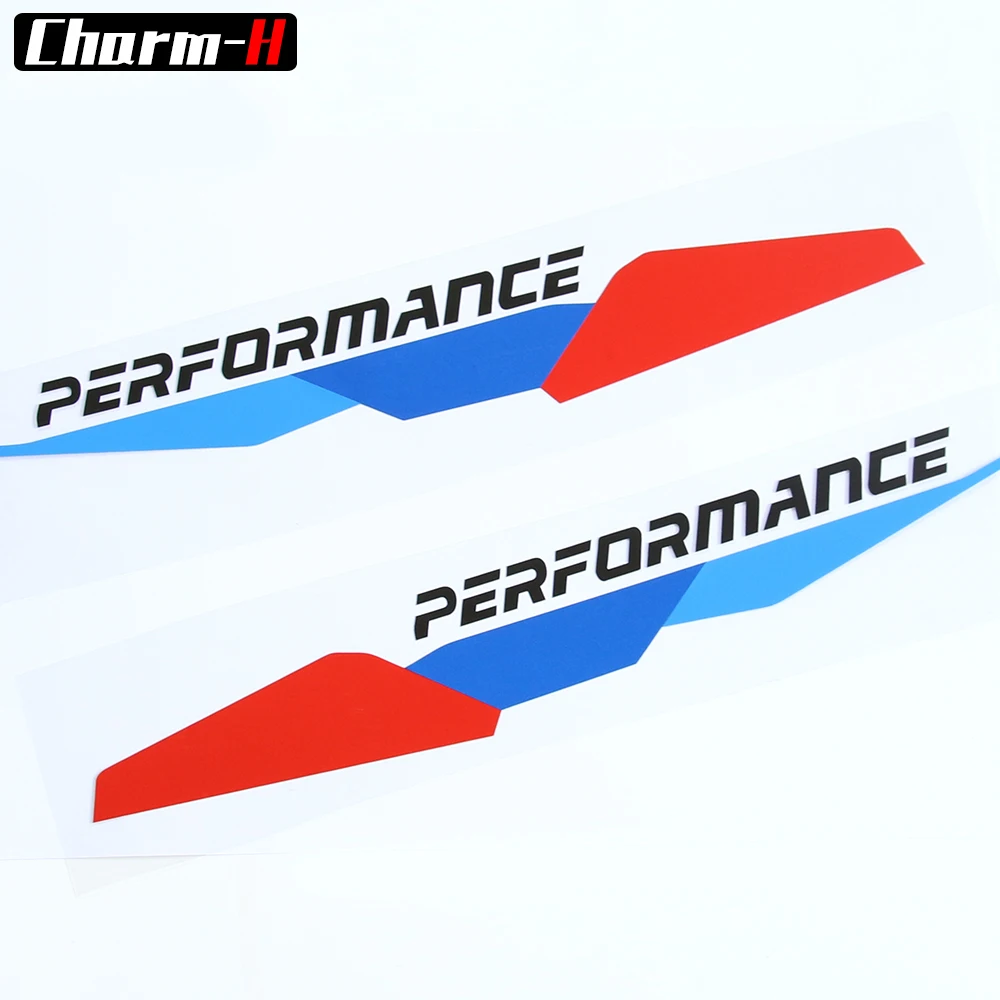 2X New M Performance Front Bumper Decal Stickers For BMW e90 e46 e39 e60 f30 f31 g30 e53 f16 f10 f34 x3 x4 x5 e70 f15 M3 M5 Z4