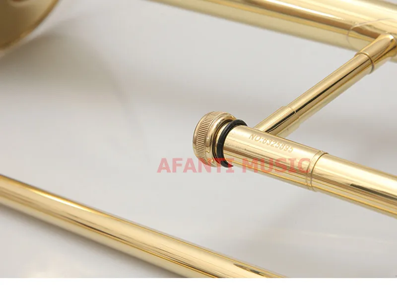 Afanti Music Bb tone / Yellow Brass / Gold finish Trombone (ATB-1171)