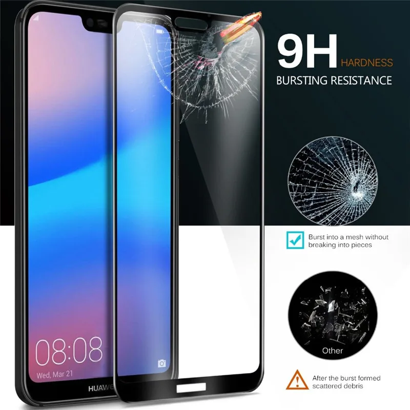 3D полное Защитное стекло для huawei P20 Lite P20 Pro, Защитное стекло для экрана huawei P20 Lite P20Lite, закаленное стекло