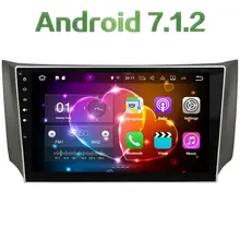 3G 4G WIFI 2GB RAM 16GB ROM Android 7.1.2 Car Radio Audio Stereo Touch Screen Bluetooth MP3 MP4 for Nissan Sylphy 2012-2015